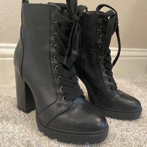 Steve Madden Black Boots